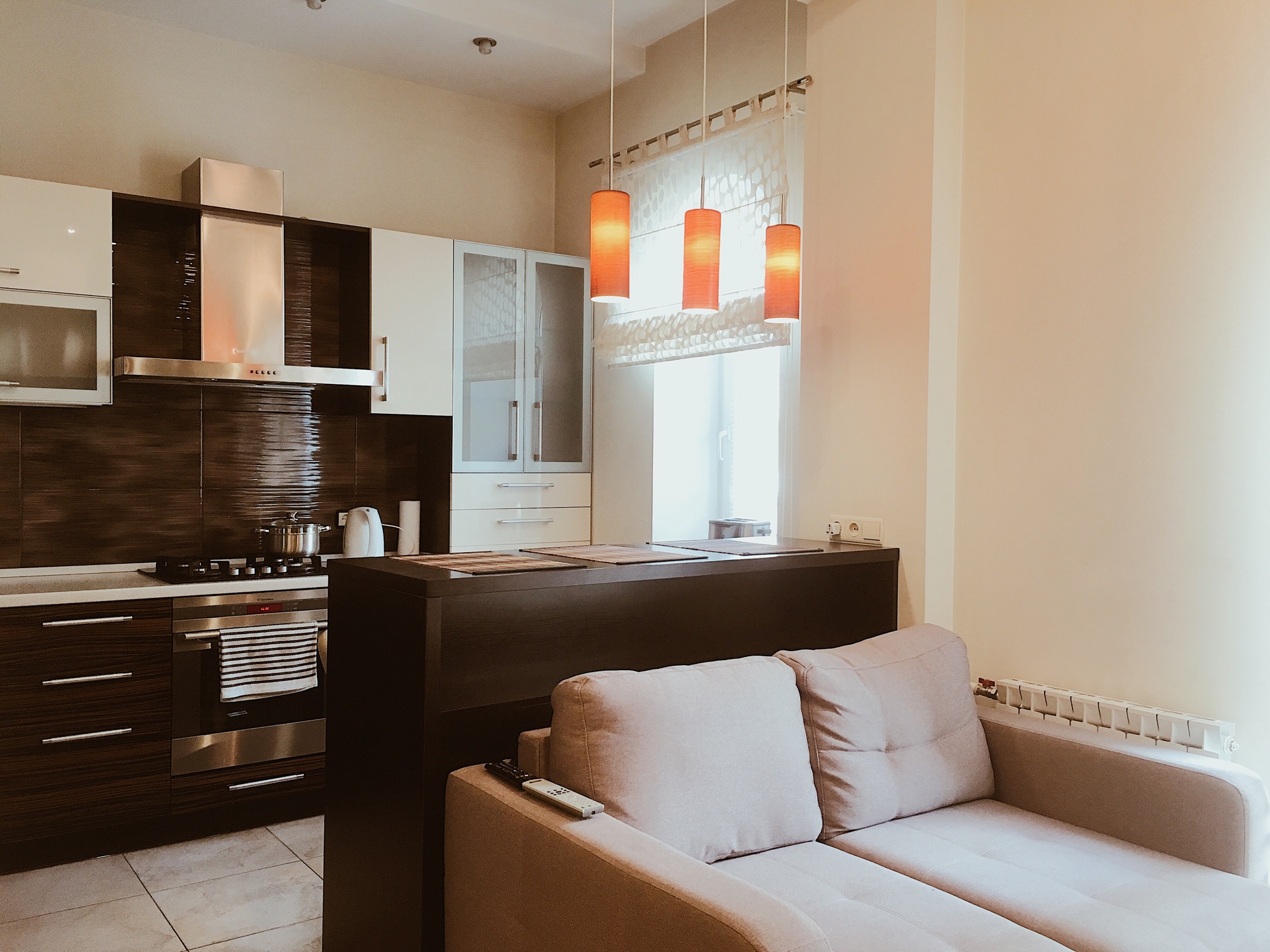 Interior design of kitchen